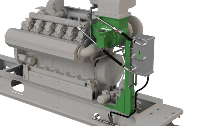 Blowby-Filter in gas engines